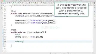 12  Step 11   Mockito Tips   Verify method calls