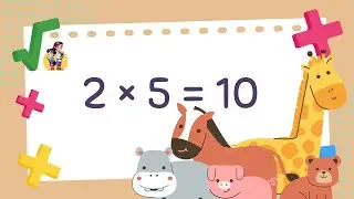 Learn Master 5 Times Table | 10 minutes repeat