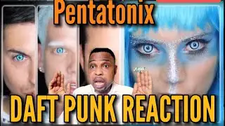 FIRST TIME REACTING TO | PENTATONIX | &ldquo;DAFT PUNK&rdquo; MEDLEY REACTION
