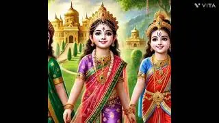 Satyugi Visuals || Golden Age Visuals || Shri Krishna - Satyugi 1st Prince is Coming |Brahma Kumaris