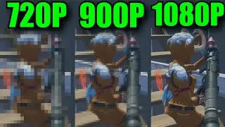 R7 260X FORTNITE I7 6700 16GB 720P 900P