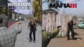 watch dogs legion vs mafia 3 - Details and Physics Comparison