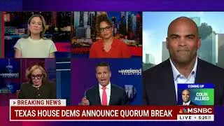 Colin Allred Joins MSNBC - The Weekend: Primetime
