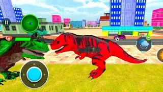 Dino Robot Transforming Dinosaur 🦖 Ultimate Fight Gameplay (Android) 