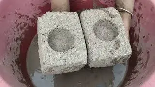 Asmr - Gritty Grainy yellow sand Crumble in water 💦#oddlysatisfying 