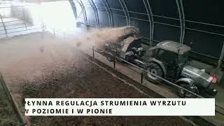 WYDAJNA MASZYNA DO ŚCIELENIA SŁOMY - EVO COMFORT 2.0 PRODUKCJI ALIMA-BIS