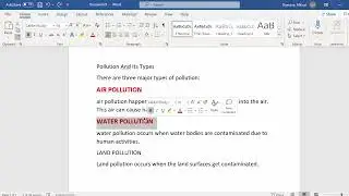 How to use Format Painter in MS Word