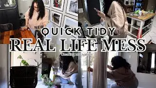 *NEW* Real Life Cleaning Motivation. Quick Tidy.