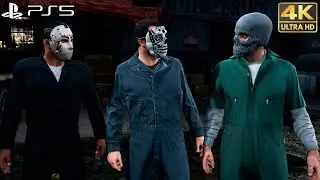 Grand Theft Auto 5 — «Большое ограбление» (PS5) 4K 60 кадров в секунду