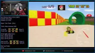 Mario Raceway (MR) PR: Non-Shortcut 3-Lap 01'30