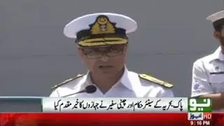 Chinese navy ships dock in Karachi on goodwill, training visit