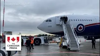 Carney boards plane en route to China