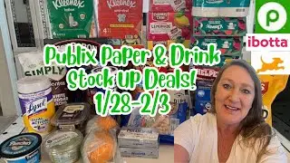 Акция Publix Paper & Drink: запасы продуктов и напитков! 28 января - 3 февраля #экстремальныекупо...