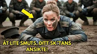 Kadetter knuffade henne ner i leran — sedan fick de veta att hon var en Navy SEAL stridveteran med b