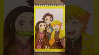 Anime fan art ✨ | Alcohol markers