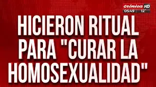 Ins&oacute;lito ritual para 