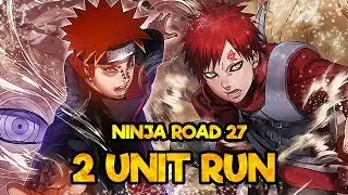 BARRIERS FOR DAYS! Ninja Road 27 2 Unit Run | Naruto Ultimate Ninja Blazing