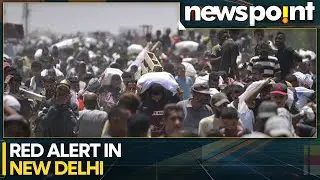 New Delhi Sizzles Under Heatwave; &lsquo;Feels Like&rsquo; Temperature Hits 52&deg;C, IMD Issues Red Alert | WION