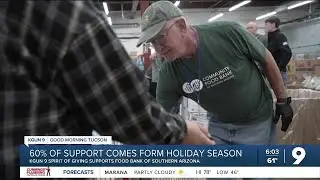 Community Food Bank of Southern Arizona keeping food boxes and families full this holiday season
