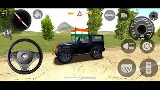 Indian Car Simulator Mahindra Thar🛻 driving in City 🏙️ || Active Adventures Games.