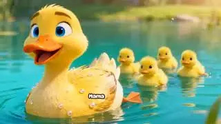 Duck Song for Kids 🦆 Quack Quack Waddle | Fun Animal Song & Dance