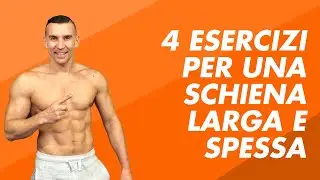 I 4 migliori esercizi con manubri per una schiena larga e spessa