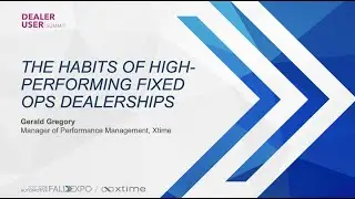 The Habits of High-Performing Fixed Ops Dealerships