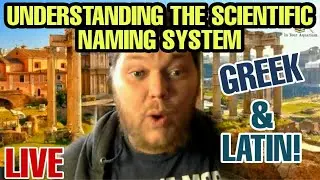 LIVE: Learn How Latin & Greek Scientific Names Work for Fish! A Binomial Nomenclature survey class.