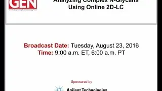 Analyzing Complex N-Glycans Using Online 2D-LC