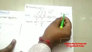 Octal to Binary, Decimal & Hexadecimal Conversion. | DLDA