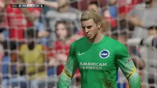 FIFA 15) Brigthon vs liverpool) partido de ida torneo creado eliminatorias gameplay 