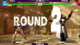 SFV &ndash; Chris G (Cammy) vs AfroCole (Bison) &ndash; TT6