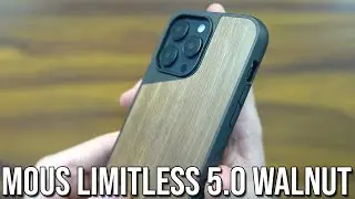 Mous Walnut Limitless 5.0 Case for iPhone 14 Pro Max