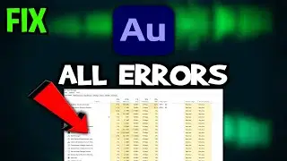 Adobe Audition &ndash; How to Fix All Errors &ndash; Complete Tutorial