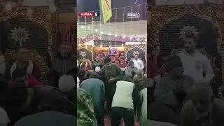 على هامش احتفالات السيدة زينب،  إنشاد ممدوح السنوسي