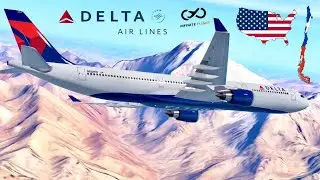 Infinite Flight: Atlanta (ATL) to Santiago (SCL) | Delta Airlines | Airbus A330-300