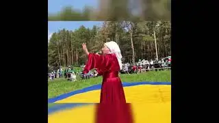 Сабантуй! Песня &laquo;Мин яшэргэ килгэн&raquo; 🎤 Эльвира Юсупова! #праздник