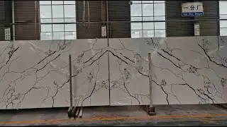 Bookmatch quartz calacatta top selling design 1009 - Horizon Group
