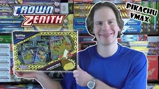 Pikachu VMAX Crown Zenith Special Collection Opening