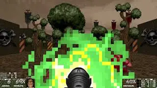 Doom - The Joy of Mapping 5 Winter Weekend E4M1 Sky Planet Horizon