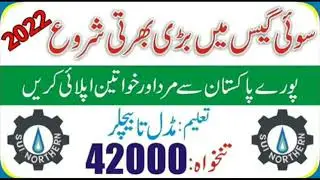 Sui Northren-Southren Gas Pipeline Limited (SNGPL) Jobs 2022