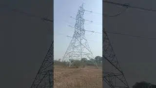 220 kv transmission 😱line towers #shorts