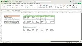 Split Text in Excel using TEXTSPLIT Function