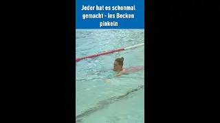 💧 Pipi im Schwimmbad 🙀 #shorts