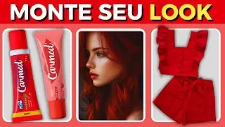 MONTE SEU LOOK VERMELHO 💖 DESAFIO FASHION