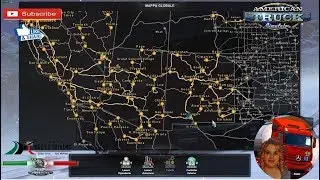 American Truck Simulator (1.34) My Maps mod Installer Combination February 2019 + DLC's & Mods
