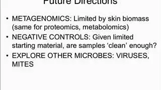 Julie Segre - The skin microbiome and chronic disease states