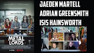 Jaeden Martell, Adrian Greensmith & Isis Hainsworth Interview - Metal Lords
