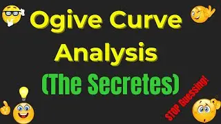 [4] Ogive Curve Analysis &ndash; The SECRET to Cumulative Frequency!