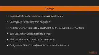 Angular 2 Core Concepts : Implementing Simple Two-Way Data Binding with ngModel | packtpub.com